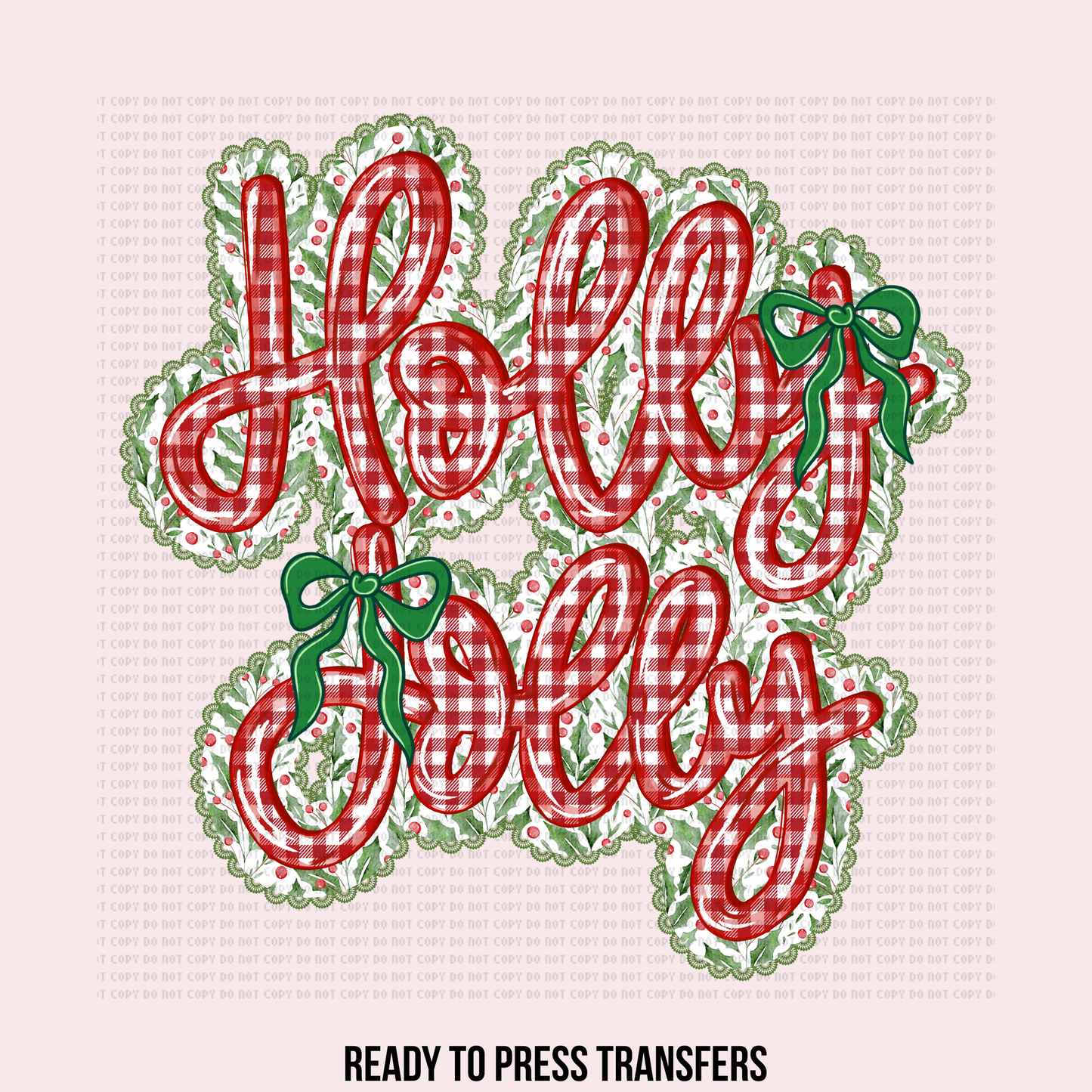 Colorful Holly Jolly