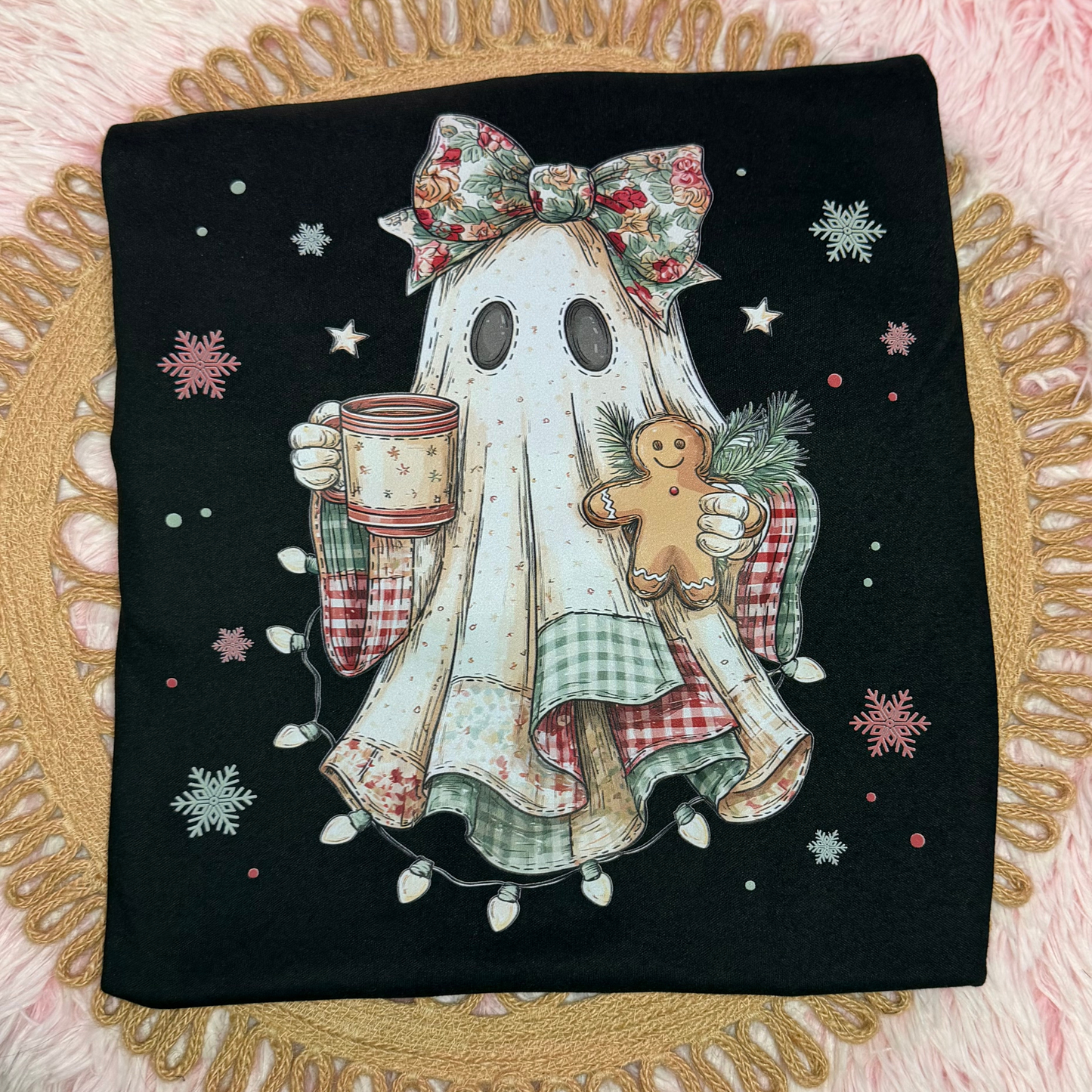 Christmas cute ghost