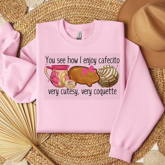 You see how I enjoy Cafecito