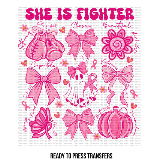 She is fighter