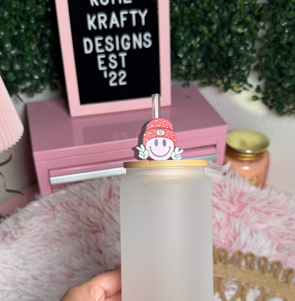 Happy Heart Straw Topper