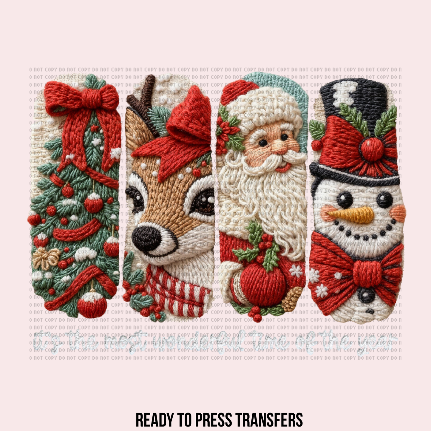 Christmas Doodles (white lettering)